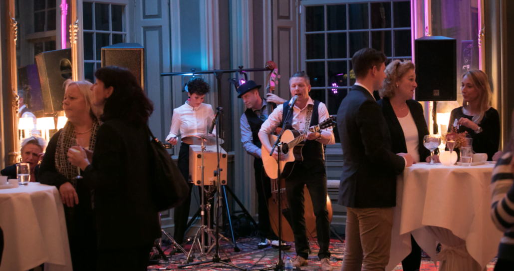 live achtergrondmuziek akoestische band