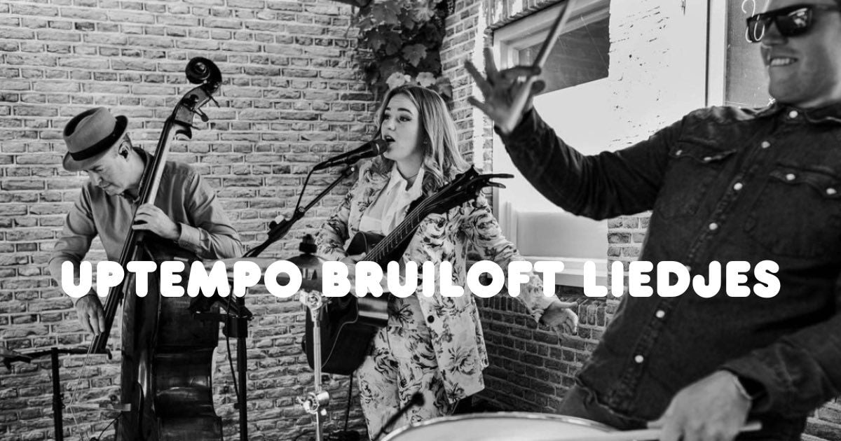 Uptempo bruiloft liedjes openingsdans