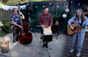 tuinfeest, band, akoestische band