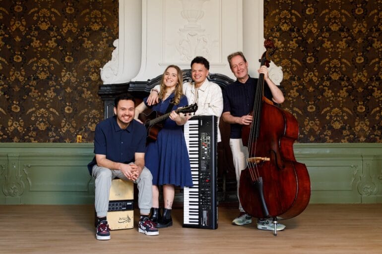 De muziek op je bruiloft — akoestische band live